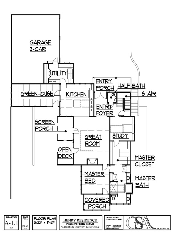 First Floor Plan